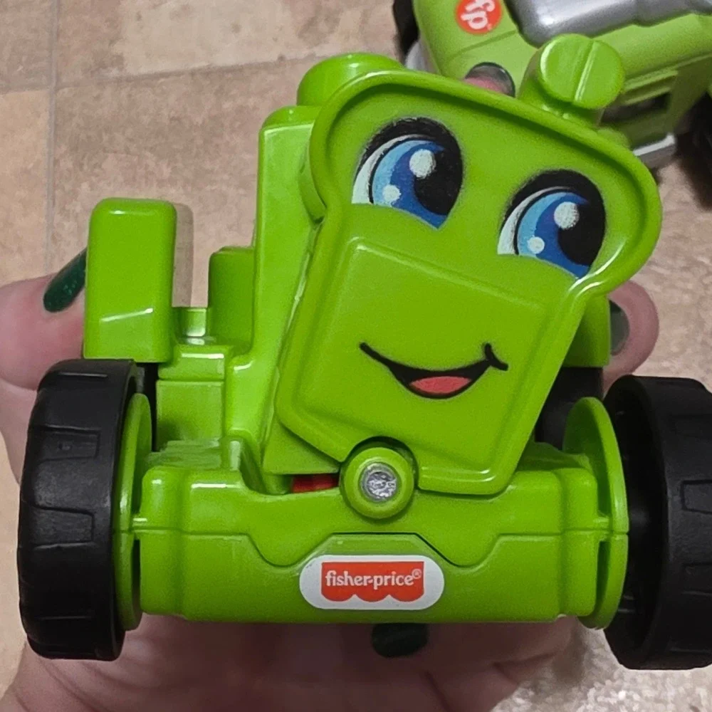 Fisher Price Toy Tractor Set‎ OS Green Good DWC32 GGT39